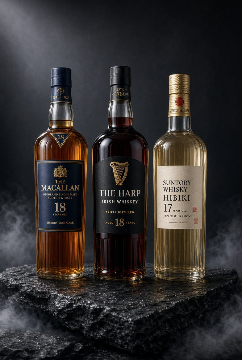 Scotch, Irish, Japanese & World Whisky