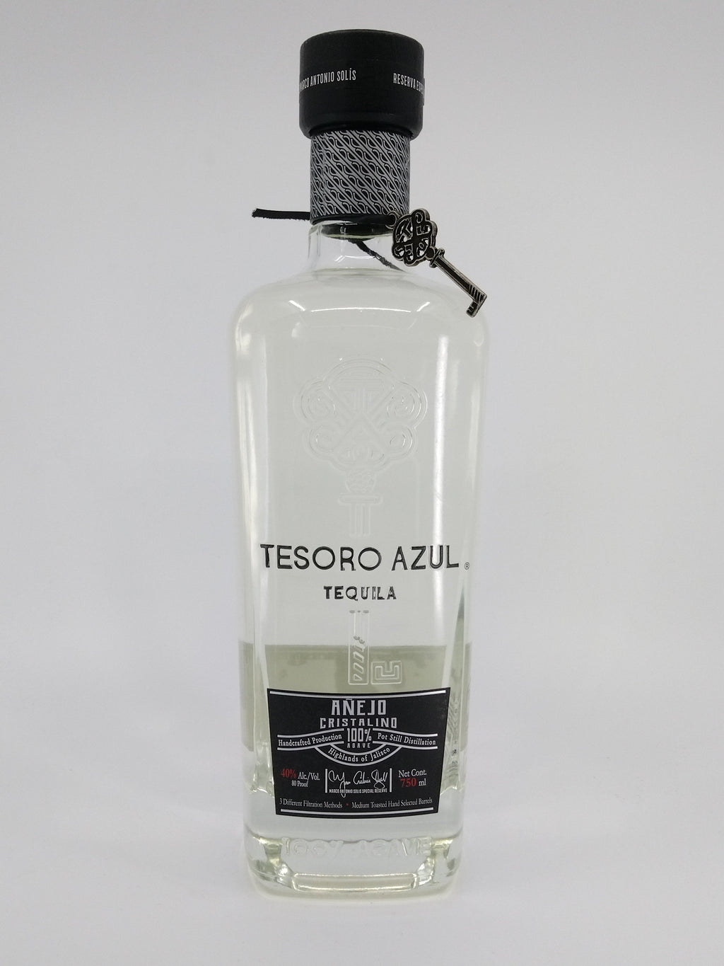 Tesoro Azul Anejo Cristalino Tequila 750 ml
