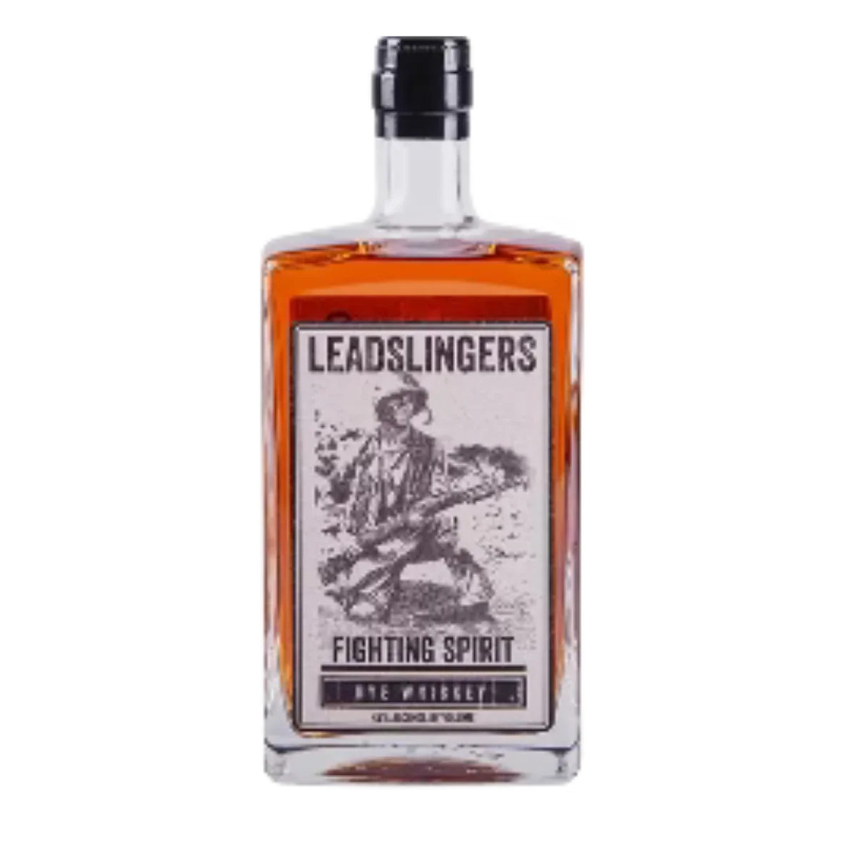 Leadslingers Fighting Spirit Rye Whiskey 750 ml - Captain Caskwell