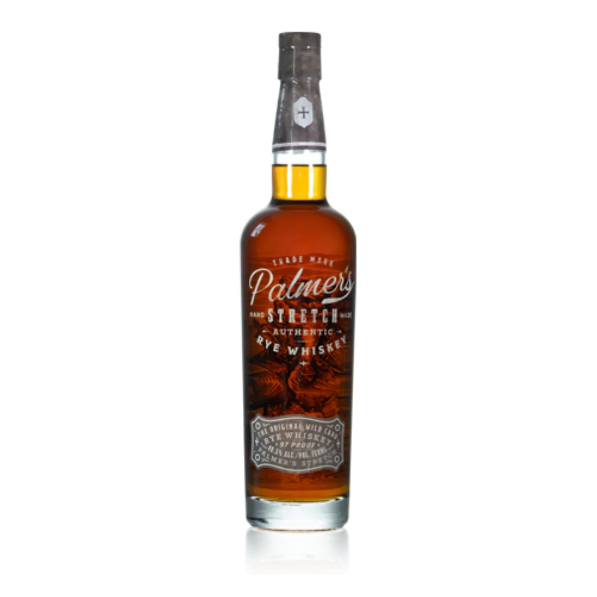 Burnt Church Palmers Stretch Rye Whiskey 750ml - Captain Caskwell
