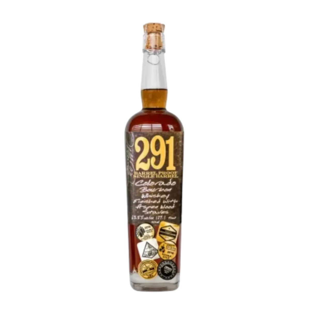 291 Colorado Barrel Proof Single Barrel Whiskey 750ml - Captain Caskwell