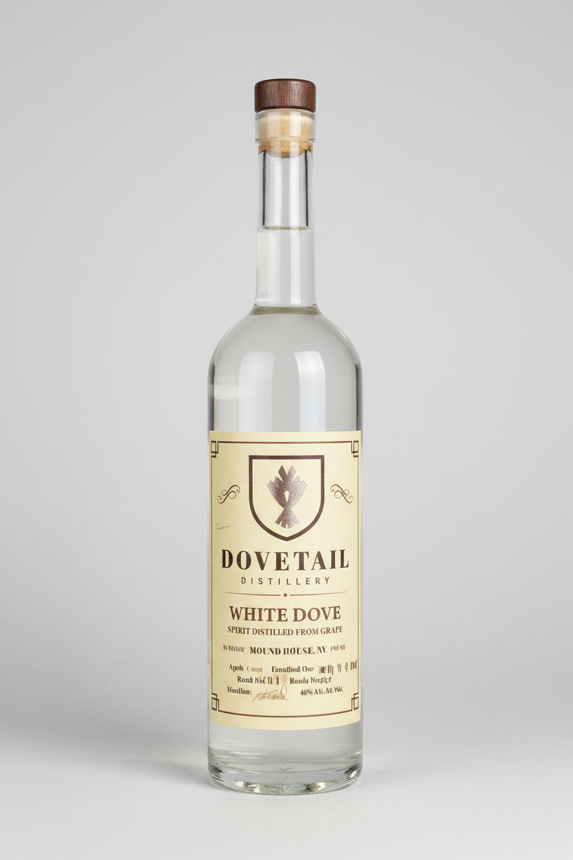 Dovetail White Dove Spirit Distilled from Grain 750 ml