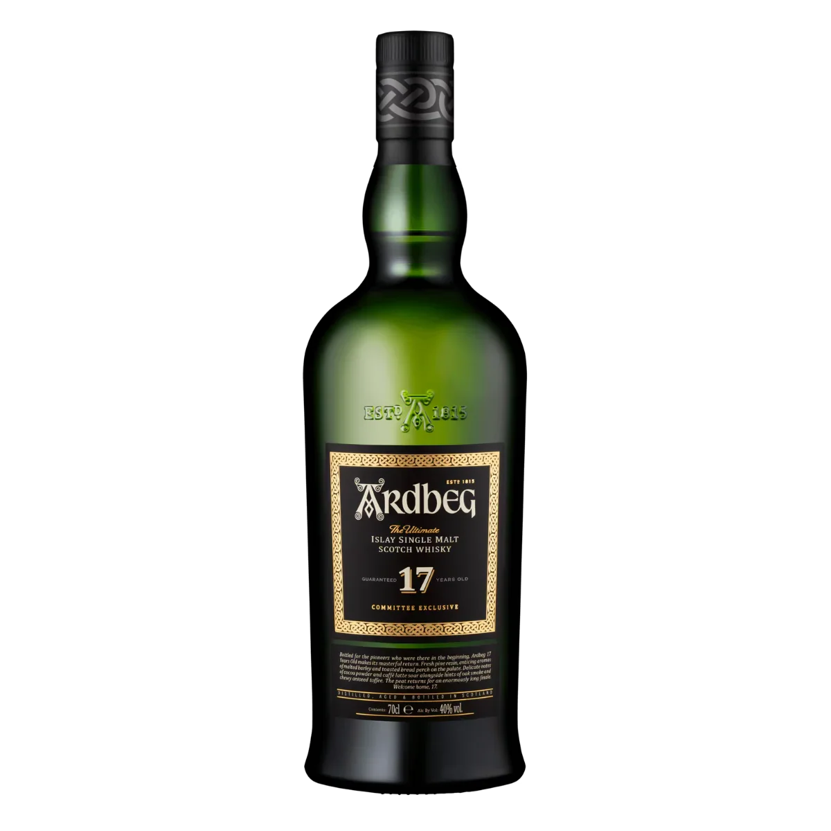 Ardbeg The Ultimate Islay Single Malt Scotch Commitee Exclusive 17 year 750 ML - Captain Caskwell