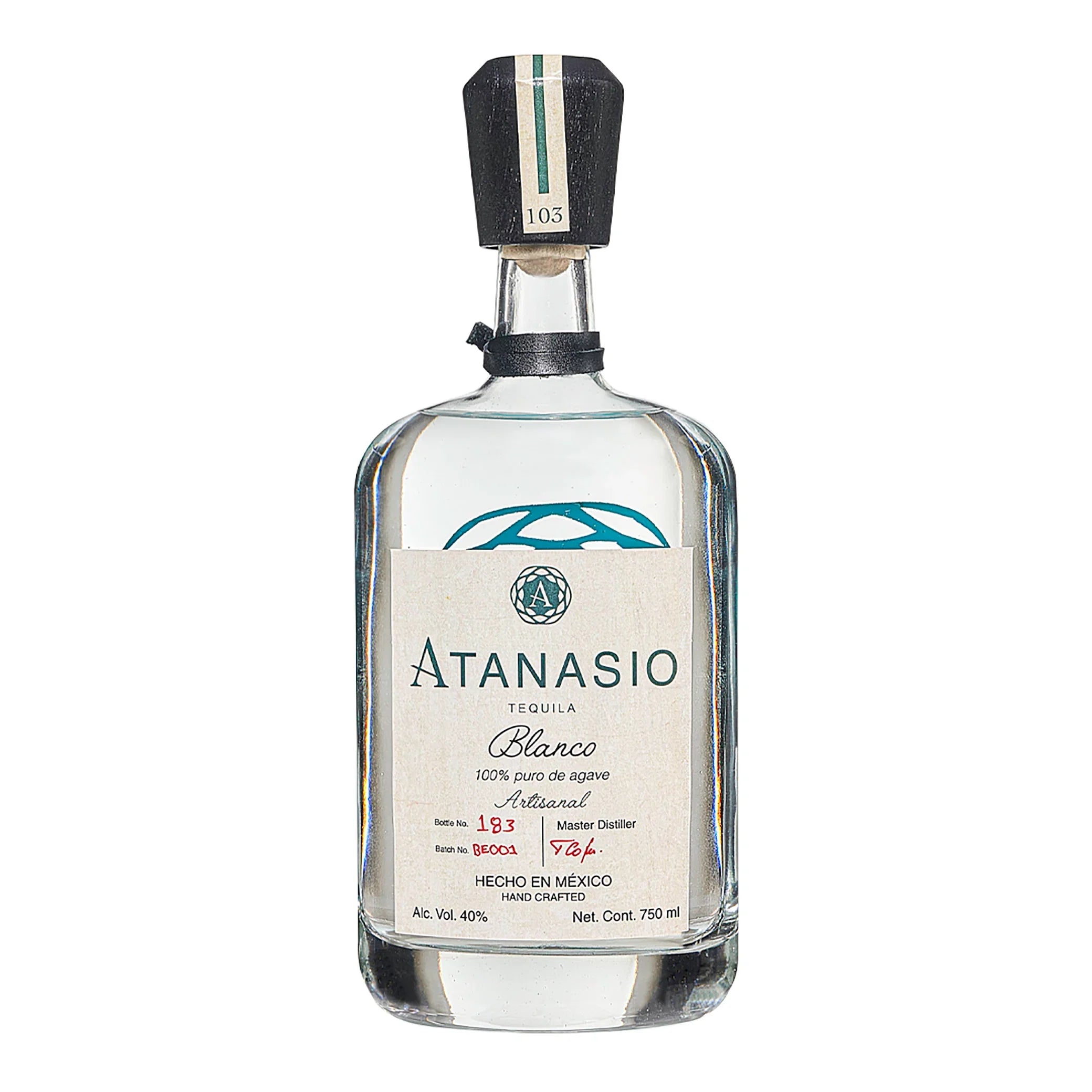 Atanasio Tequila Blanco 750 ml