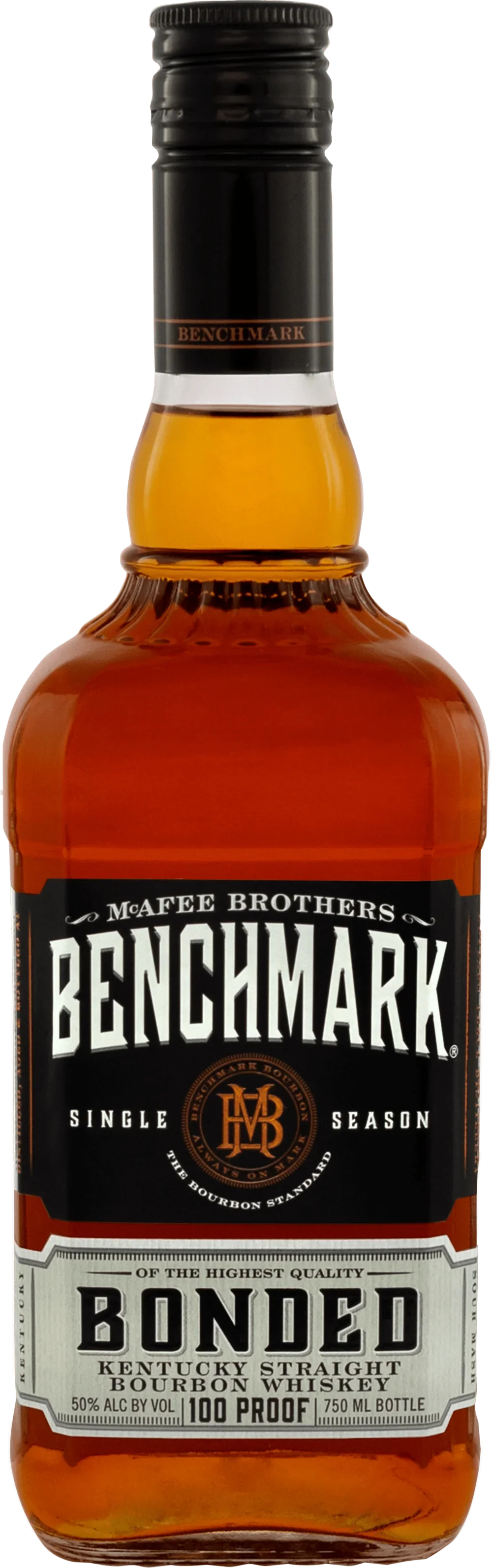 Benchmark Bonded Kentucky Straight Bourbon 750 ml - Captain Caskwell