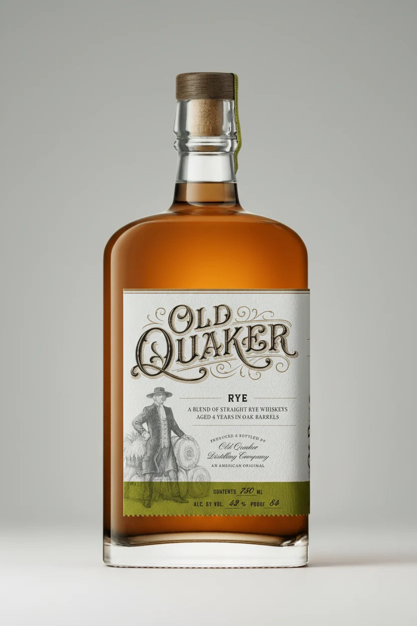 Old Quacker Rye 750ml