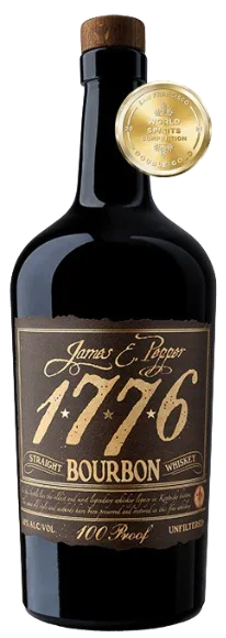 James E Pepper 1776 Straight Bourbon Whiskey Barrel Proof 113.4 Proof 750 ml - Captain Caskwell