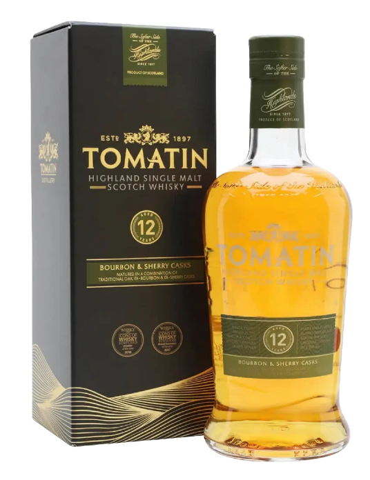 Tomatin 12 Year Single Malt Scotch 750ml