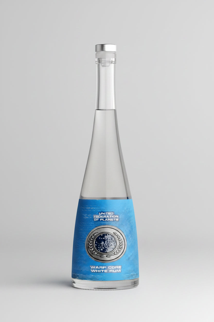Star Trek Spirits United Federation of Planets Warp Core White Rum 750 ml