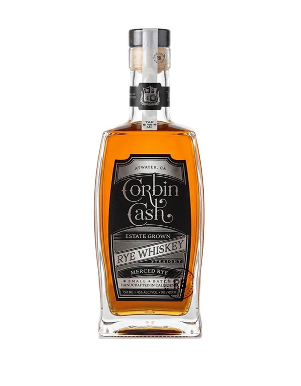 Corbin Cash Estate Grown Merced Rye Whiskey 750ml
