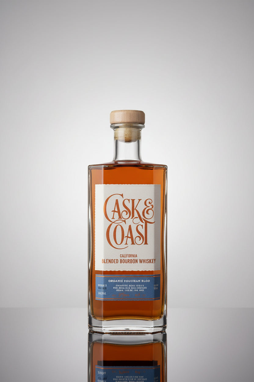 Cask and Coast California Blended Reserve Four Grain Whiskey 700 ml