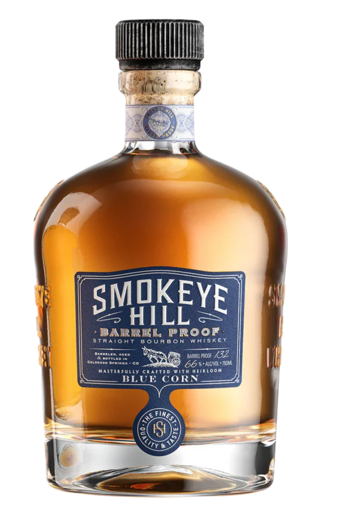 Smokeye Hill Barrel Proof blue corn 5 year 750 ML - Captain Caskwell