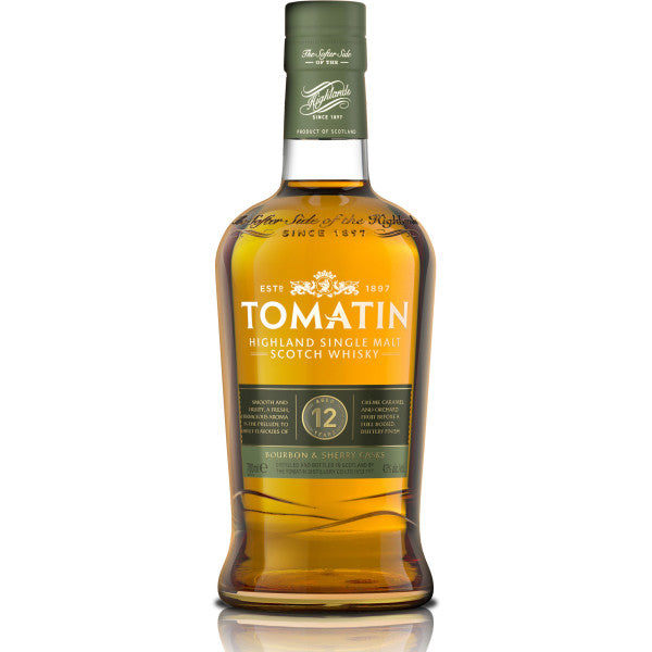 Tomatin 12 Year Single Malt Scotch 750ml