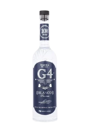 G4 Tequila Blanco 80 proof 750 ml - Captain Caskwell