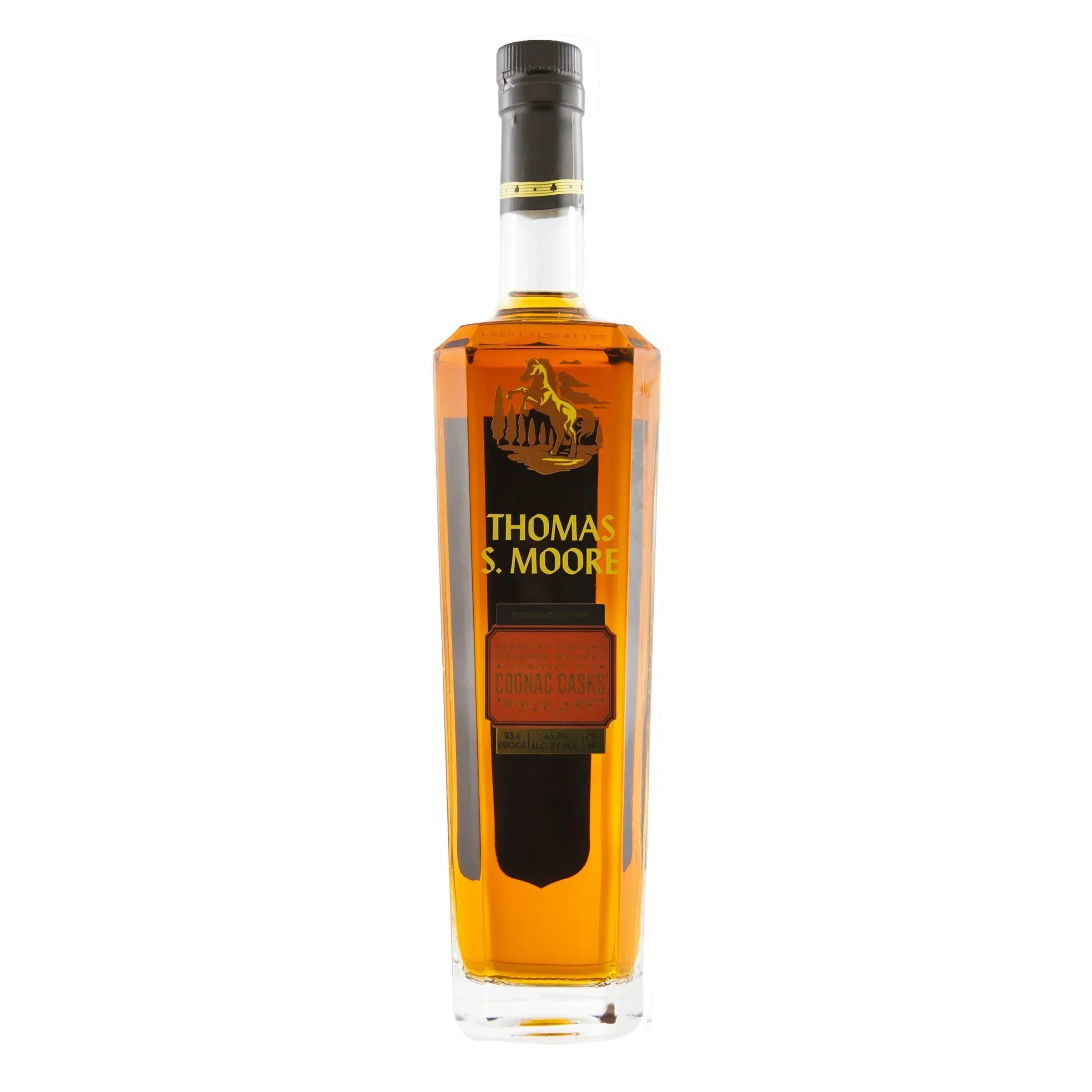 Thomas S. Moore Extended Casks Finish Kentucky Straight Whiskey Cognac Casks 750 ml - Captain Caskwell