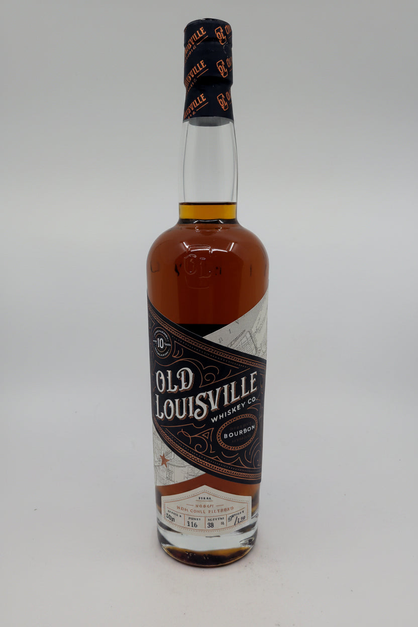 Old Louisville Whiskey Co Straight Bourbon Uncut 21 Rye 10 year 750 ml