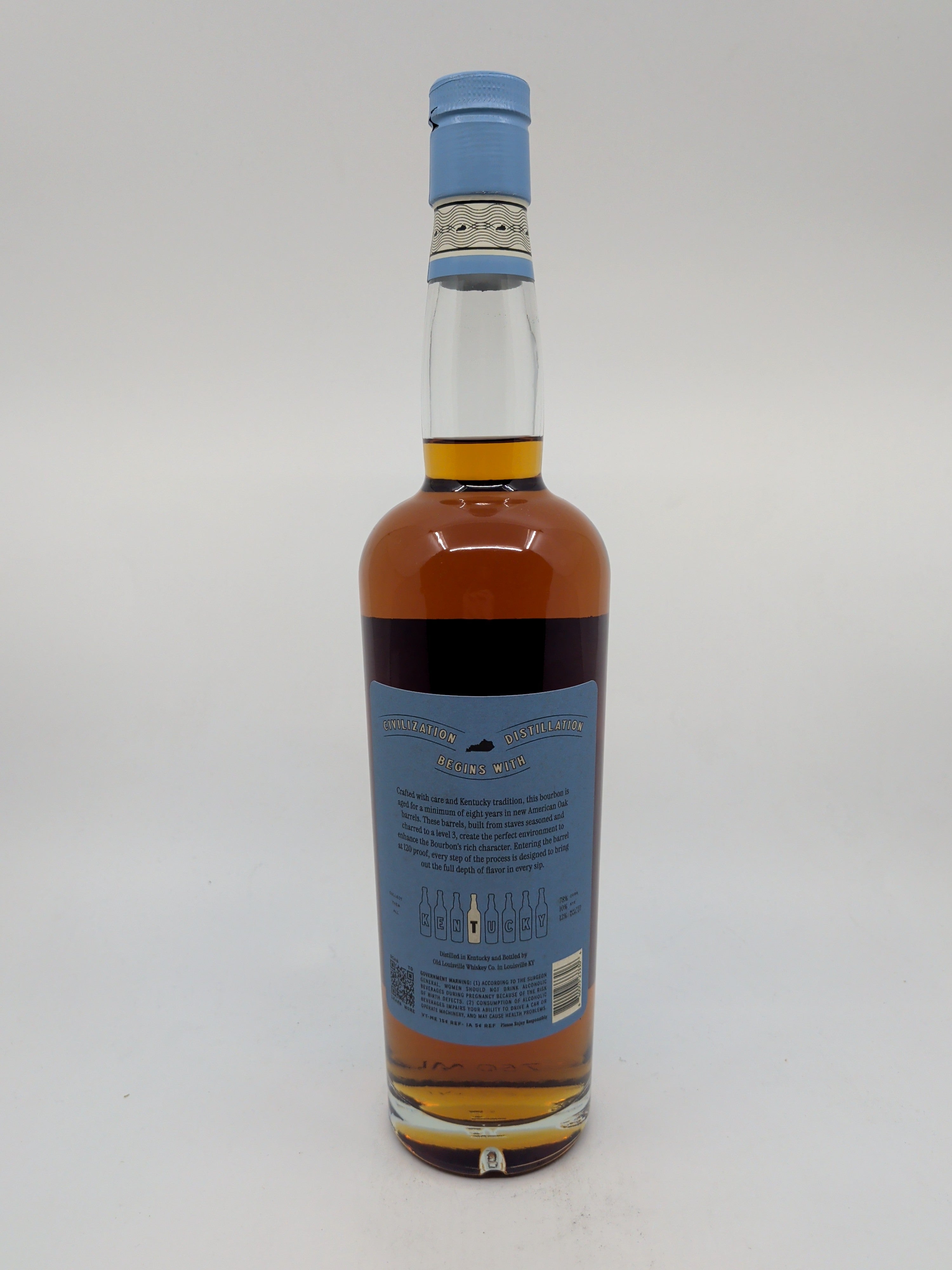 Old Louisville Whiskey Co The Kentucky Series Kentucky Straight Bourbon 8 year 750 ml