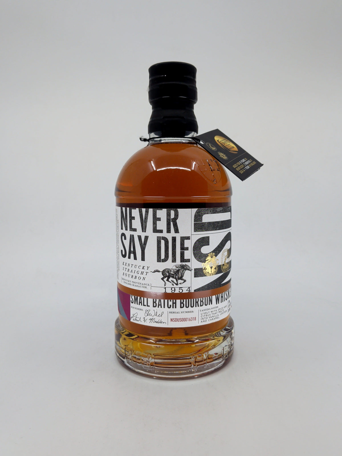 Never Say Die Barrel strengh whiskey 6 year 700ml