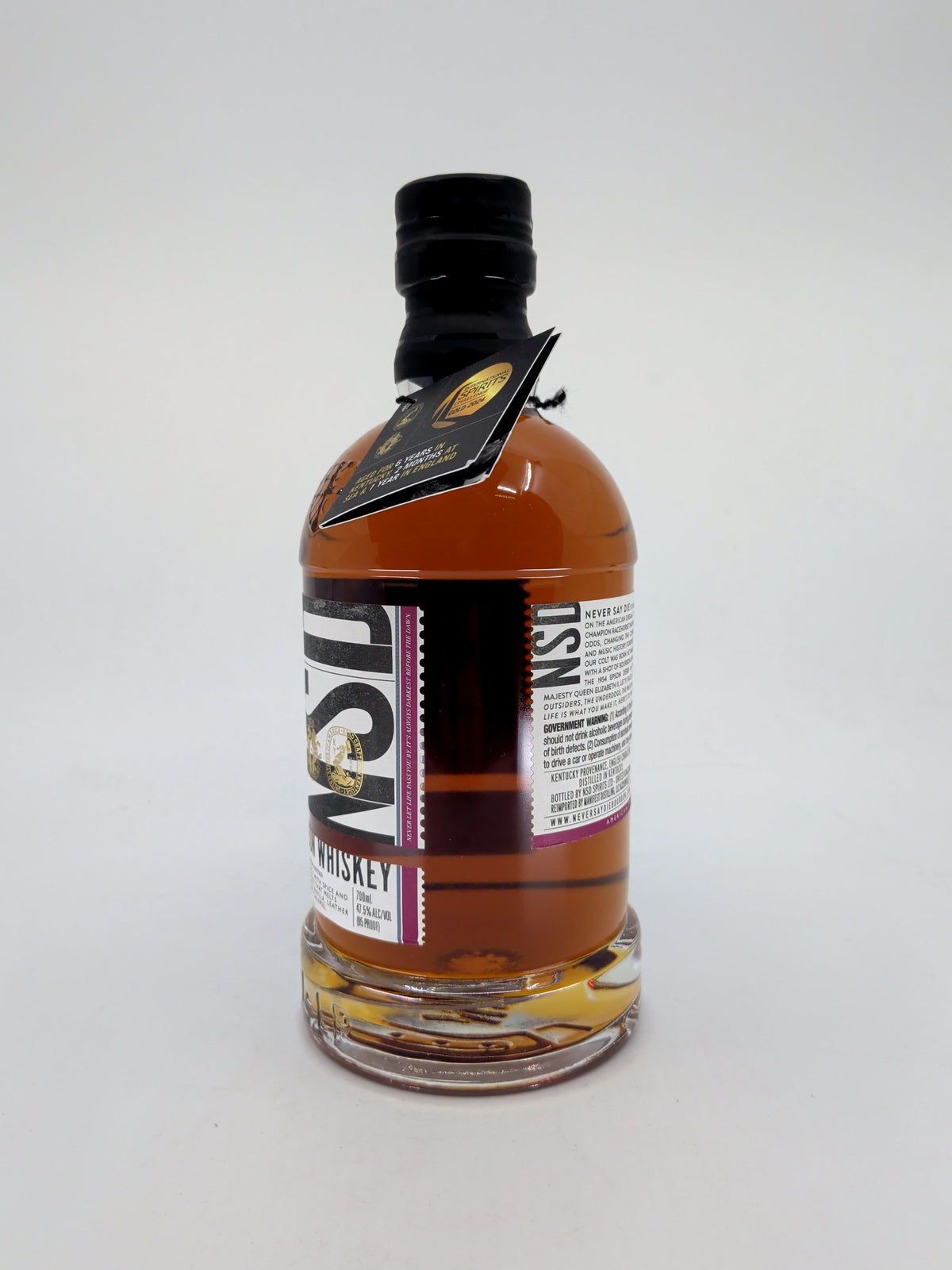 Never Say Die Barrel strengh whiskey 6 year 700ml