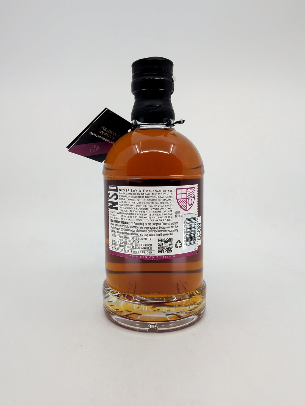 Never Say Die Barrel strengh whiskey 6 year 700ml