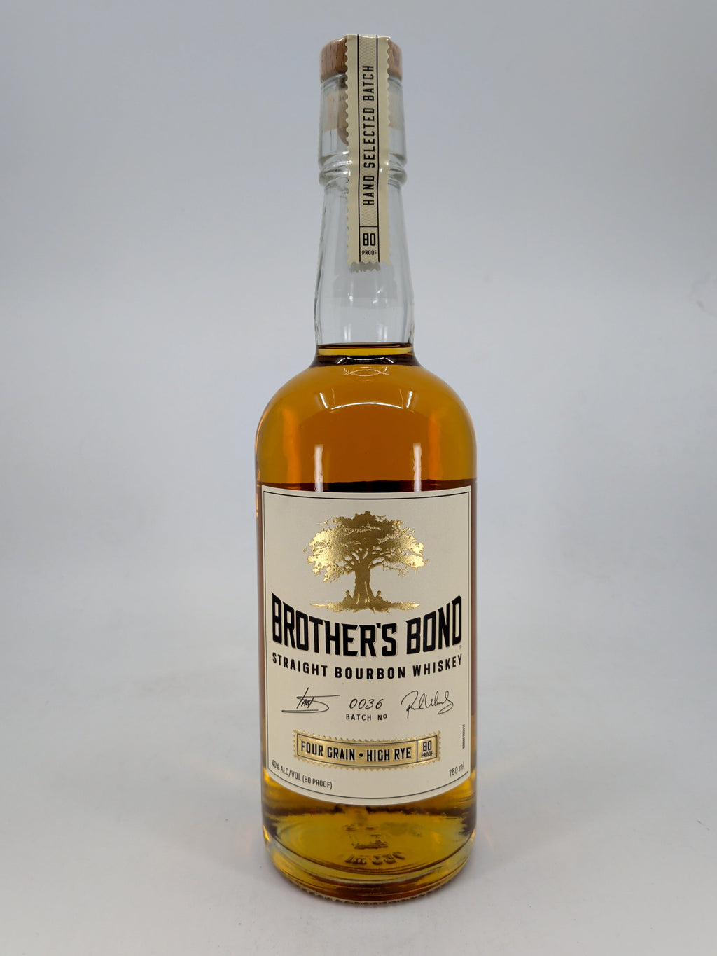 Brothers Bond Straight Bourbon Whisky 750ml