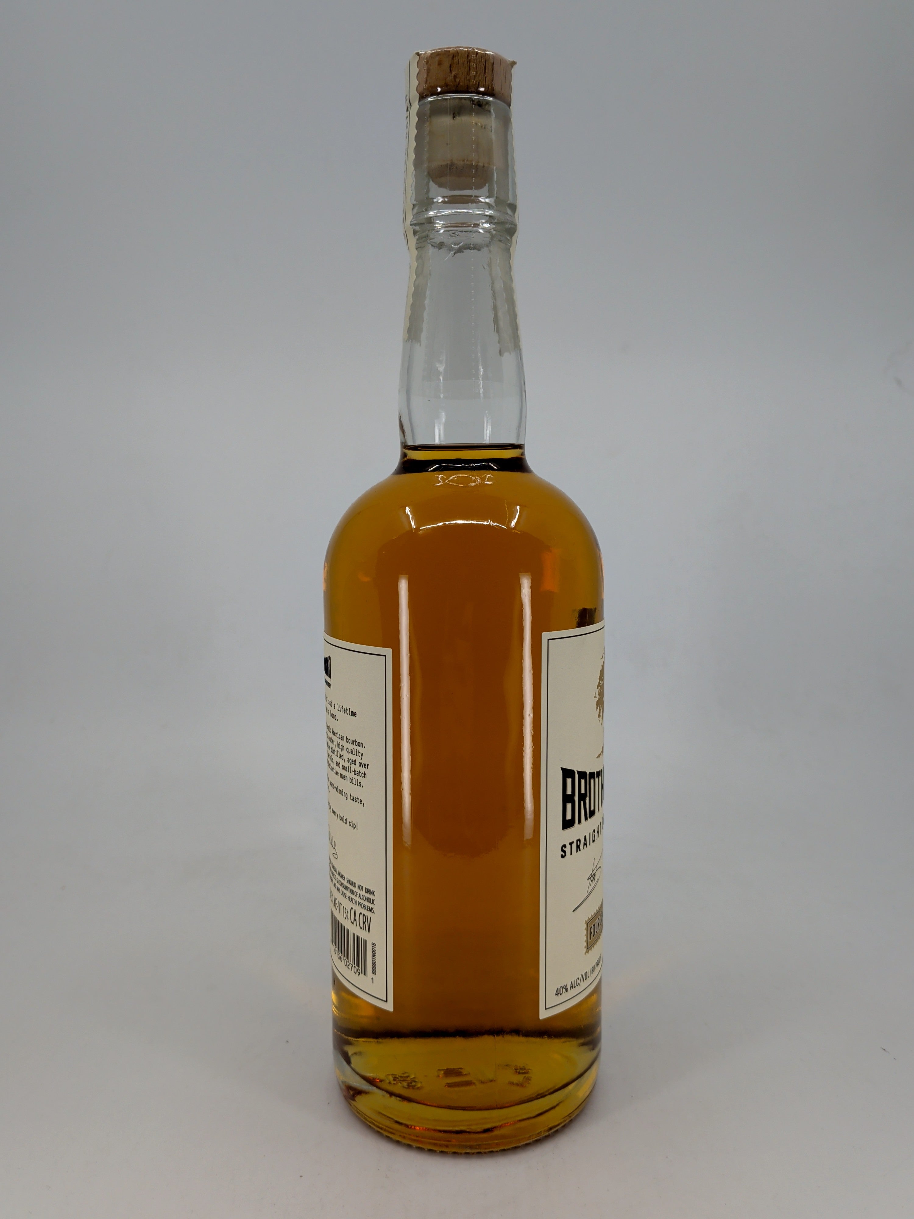 Brothers Bond Straight Bourbon Whisky 750ml