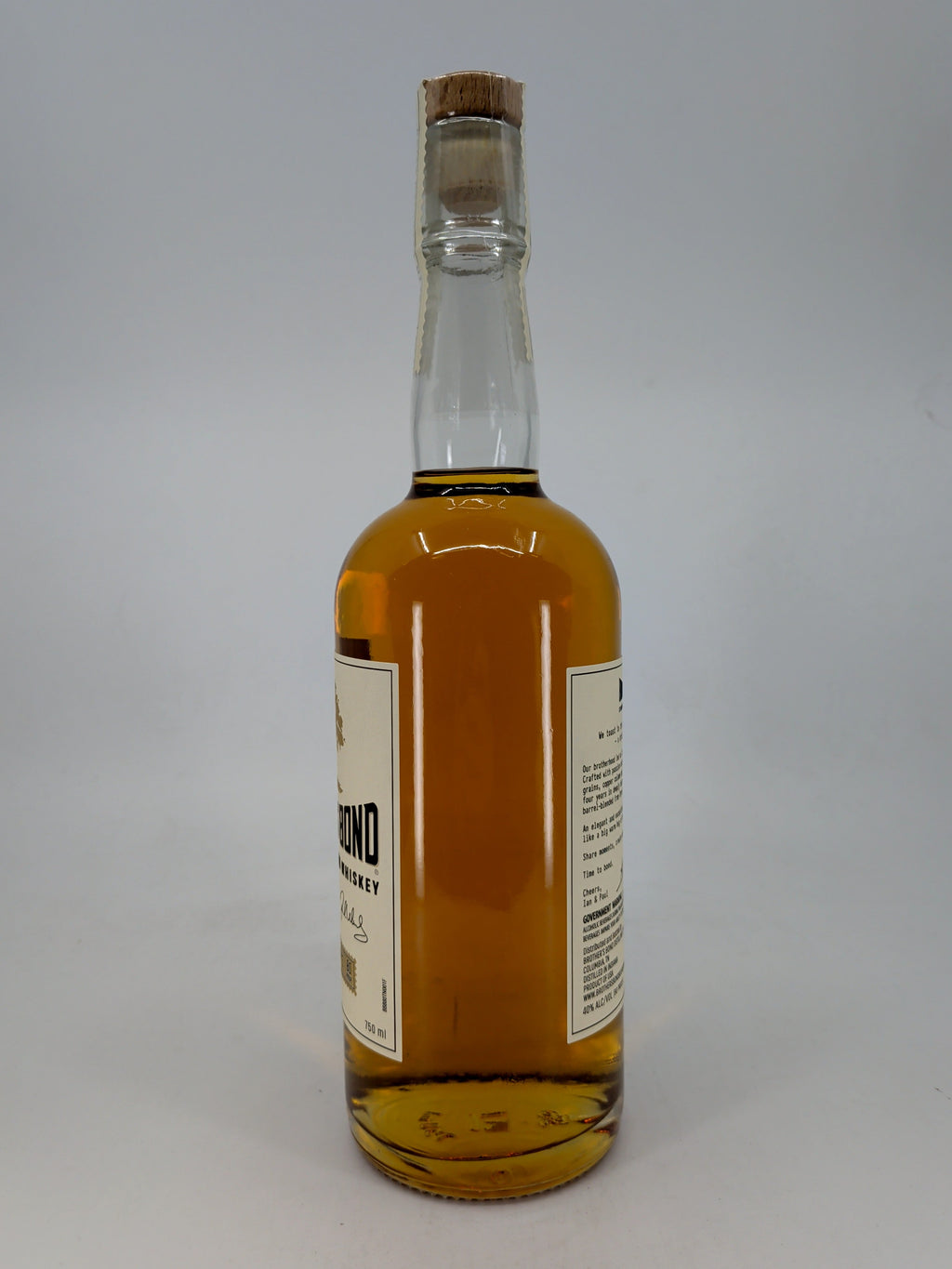 Brothers Bond Straight Bourbon Whisky 750ml