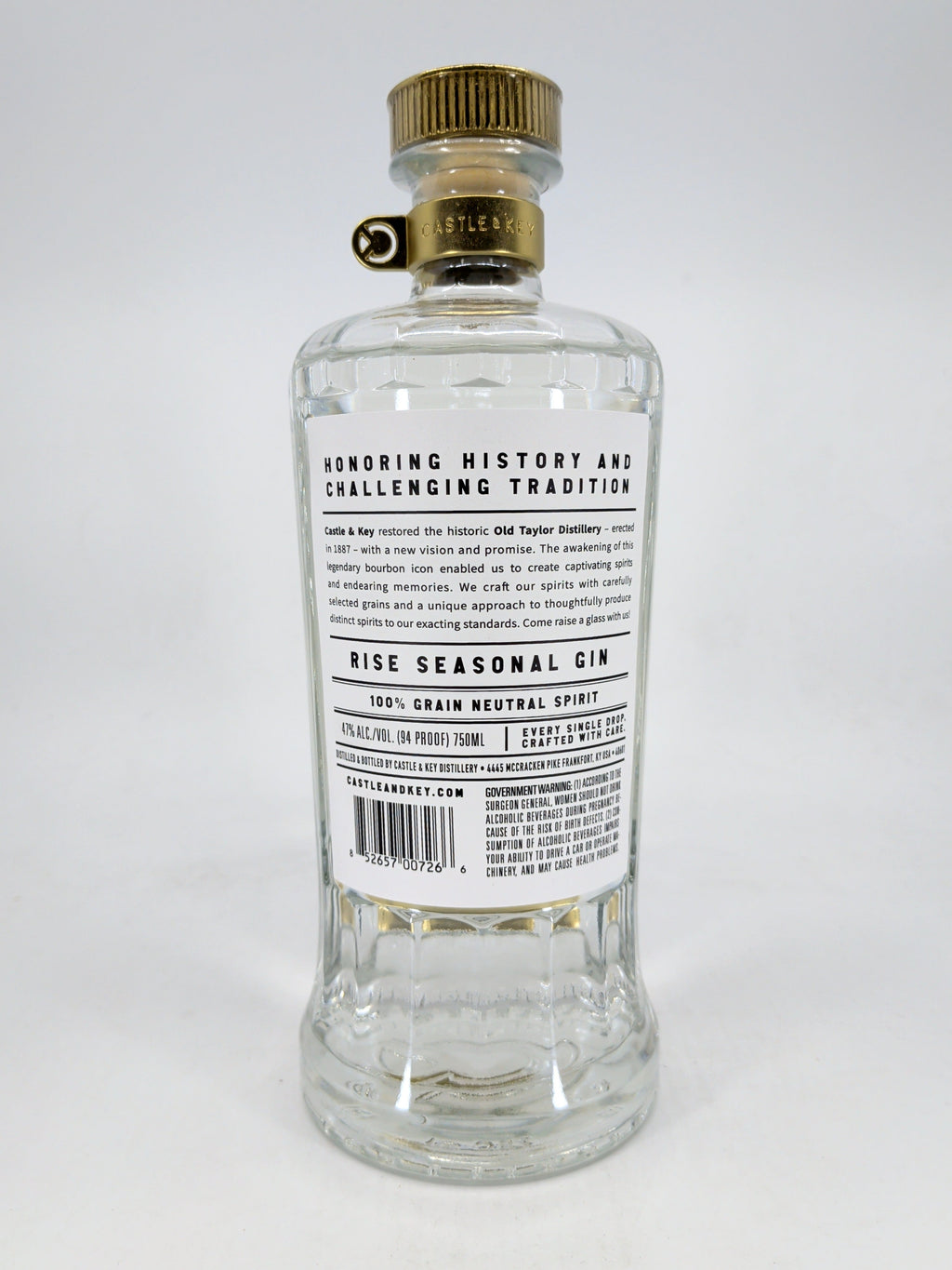 Castle & Key Rise Seasonal Gin 750 ml