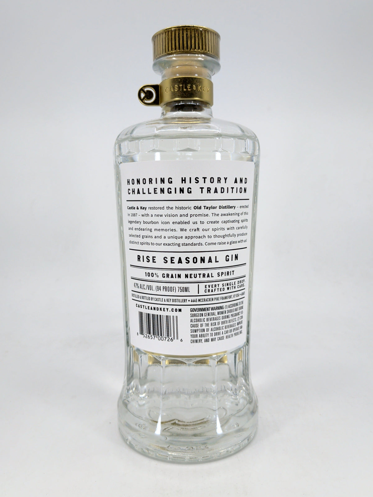 Castle & Key Rise Seasonal Gin 750 ml