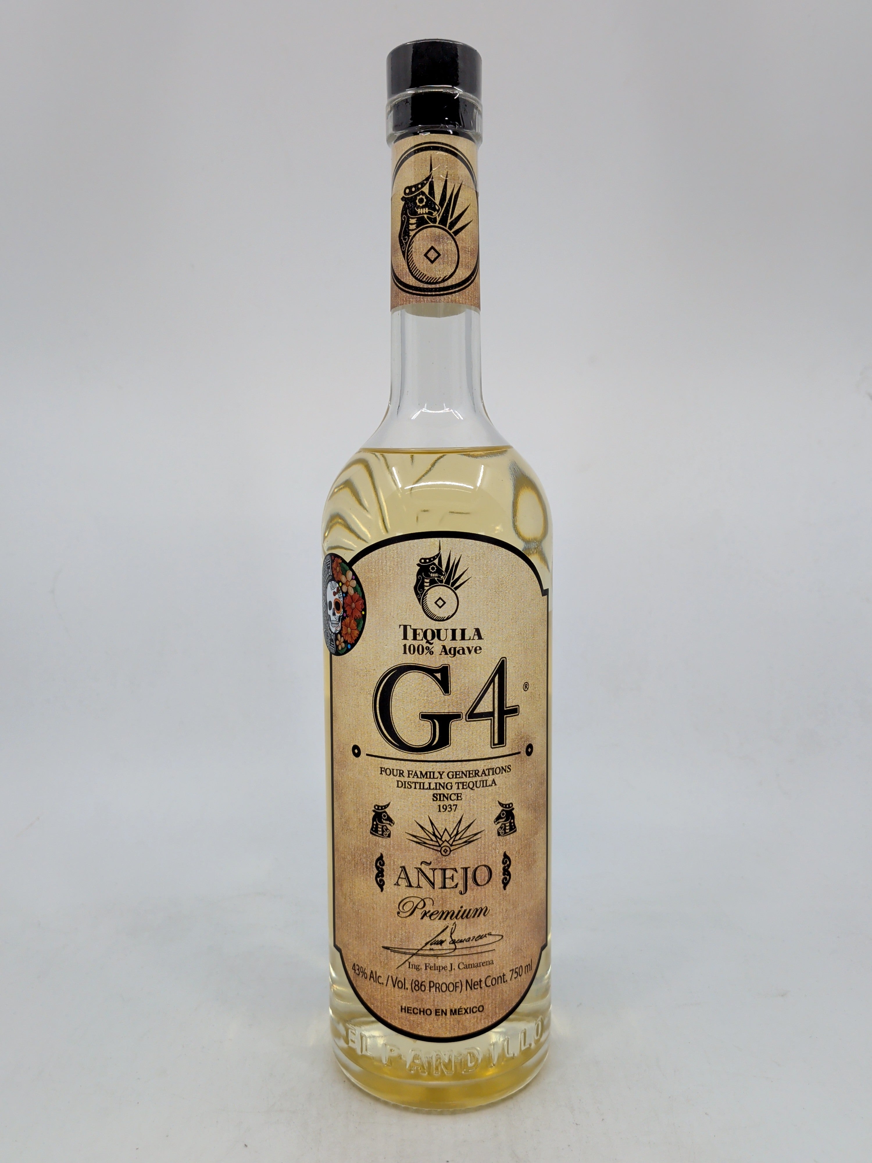 G4 Anejo De Madera De Muertos - Orange 750 ml