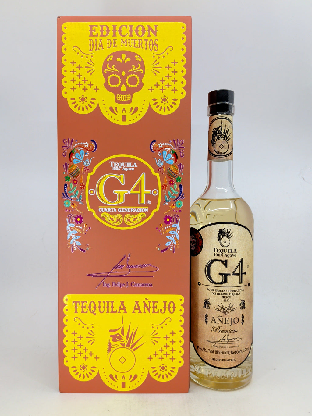 G4 Anejo De Madera De Muertos - Orange 750 ml