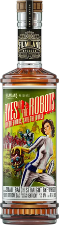 Filmland Spirits Ryes of The Robots Rye Whiskey 750 ml - Captain Caskwell